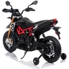Lean Cars Vaikiškas akumuliatorinis motociklas Aprilia A007 juodas