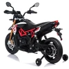 Lean Cars Akumuliatorinis motociklas Aprilia A007 juodai raudonas