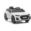 Lean Cars Elektrinis automobilis vaikams Audi RS6 BRD-2118, baltas