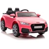 Lean Cars Įkraunamas automobilis Audi TTRS rožinis