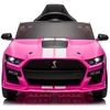 Lean Cars Lean Toys Elektromobilis vaikams Ford Mustang GT500 Shelby, Rožinės spalvos