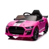 Lean Cars Lean Toys Elektromobilis vaikams Ford Mustang GT500 Shelby, Rožinės spalvos
