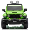 Lean Cars Žalias elektrinis automobilis Jeep Rubicon DK-JWR556