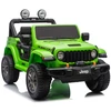 Lean Cars Žalias elektrinis automobilis Jeep Rubicon DK-JWR556