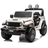 Lean Cars Baltas elektrinis automobilis Jeep Rubicon DK-JWR556