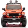 Lean Cars Oranžinis elektrinis automobilis Jeep Rubicon DK-JWR556