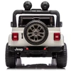Lean Cars Baltas elektrinis automobilis Jeep Rubicon DK-JWR556