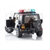 Pojazd Jeep Wrangler Rubicon policijos automobilis su figūrėle