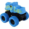 Žaislinis automobilis Tyrannosaurus Lean Toys, mėlynas, 12x11x11,5 cm