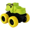 Žaislinis automobilis Tyrannosaurus Lean Toys, žalias, 12x11x11,5 cm