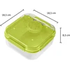 Pojemnik Lido pusryčių indas 1,6 l žalias Branq