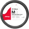 Amio Automobilio vairo užvalkalas 37-39 cm, natūrali oda, SWC-49-M