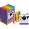 „Polaroid Now Gen 3“ violetinis rinkinys su spalvota plėvele (8 nuotraukos)