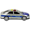 Žaislinis policijos automobilis Lean Toys, pilkas/mėlynas, 24x8x9 cm