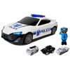 Lean Toys Automobilis su policininko figūrėlė 2in1
