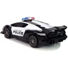 Lean Toys Nuotoliniu būdu valdomas policijos automobilis 1:16 LED juodas