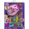 Polly Pocket - nešiojamas žaisliukas ežiukui mamai ir kūdikiui (JBJ91)