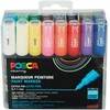 Posca - PC1MC - Ypač plonas rašiklis - Pagrindinės spalvos, 16 vnt.