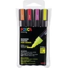 Posca - PC5M - vidutinio galiuko rašiklis - neoninės spalvos, 4 vnt.