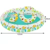 Zestaw „Bestway 51124“ 3 viename pripučiamas baseino komplektas su rutuliniais ratukais, 122 x 20 cm