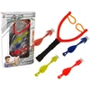 Lean Toys Guminis strėlių rinkinys su timpa LeanToys