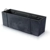 Prosperplast Plastikinis vazonas URBI CASE BETON EFFECT W, su įdėklu, tamsiai pilkos sp., 58 x 18 x 20 cm