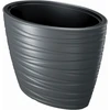 Gėlių vazonas Prosperplast Maze DBMZE600-S433, juodas