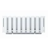 Gėlių vazonas Prosperplast Boardee Fencycase DDEF400-S449, baltas