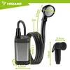 Prysznic Trizand 6000mAh battery-powered travel shower