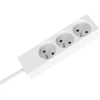 Rebel elektros tinklo ilgintuvas 3 lizdai 3m - 3x1.5mm