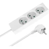 Rebel elektros tinklo ilgintuvas 3 lizdai 3m - 3x1.5mm