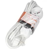 Orno Przedłużacz 3 krypčių prailgintuvas 2P+Z, 3m H05VV-F 3x1.5mm2, Imax=16A, plokščias kištukas, baltas