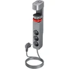 Orno Przedłużacz 3 krypčių stalo prailgintuvas 2P+Z, 1,5M H05VV-F 3x1,5mm², 2xUSB+1 C tipo