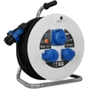 Przedłużącz bębnowy pramoninis hand pro ip55; 40m; h07rn-f; 3×2,5mm; schuko