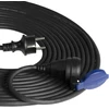 Orno Przedłużacz Dirbtuvių prailgintuvas, atsparus vandens purslams, IP44, 1x2P+Z 10m, alyvai atsparus guminis kabelis H07RN-F 3x1.5mm², 230VAC/16A