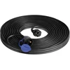 Orno Przedłużacz Dirbtuvių prailgintuvas, atsparus vandens purslams, IP44, 1x2P+Z 30m, alyvai atsparus guminis kabelis H07RN-F 3x1.5mm², 230VAC/16A, schuko