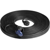 Orno Przedłużacz Dirbtuvių prailgintuvas, atsparus vandens purslams, IP44, 1x2P+Z 30m, alyvai atsparus guminis kabelis H07RN-F 3x1.5mm², 230VAC/16A