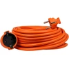 Ilgintuvas su vienu schuko lizdu; IP20; 16A; H05VV-F; 3×1,5; 15 m; oranžinė; Hand Home.