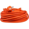 Ilgintuvas su vienu schuko lizdu; IP20; 16A; H05VV-F; 3×1,5; 15 m; oranžinė; Hand Home.