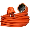 Przedłużacz jednogniazdowy schuko; ip20; 16a; h05vv-f ; 3×1,5; 10m; oranžinė; hand home