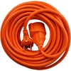 Przedłużacz jednogniazdowy schuko; ip20; 16a; h05vv-f ; 3×1,5; 20m; oranžinė; hand home