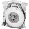 Orno Przedłużacz Kabelio ritė, 4 lizdai 2P+Z, PVC kabelis H05VV-F 3x1mm2, ilgis 10m