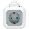 Orno Przedłużacz Prailgintuvas 4x2P+Z (Schuko), USB įkroviklis A+C, greitas įkrovimas, 1.4m H05VV-F 3x1.5mm?, pilkas