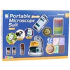 Lean Toys Mikroskopas vaikams su priedais 60X/180X