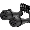 Spiralinis kabelis sunkvežimio priekabai 2x 7 kontaktų N tipo 5m 24v amio-04380