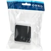 Orno Przycisk AQUATIC MINI IP 54 durų skambučio mygtukas, baltas ir juodas