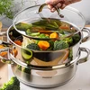 Puodas na parę stal, komplektas 3 elementy śr.24cm - 3.5l klausberg