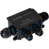 Orno Puszka Dėžutė be išpjovos HD IP68, 0,75–4,0 mm?, 2 M20 ir 2 M16 jungtys, T formos