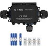 Orno Puszka Dėžutė be tvirtinimo HD IP68, 0,75–4,0 mm?, 2 M20 riebokšliai, 1 M16 riebokšlis