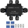 Orno Puszka Dėžutė be tvirtinimo HD IP68, 0,75–4,0 mm?, 2 M20 jungtys, 4 M16 jungtys